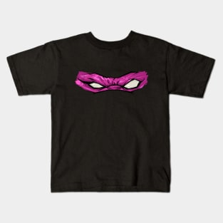 Angry Donnie mask ninja TMNT Kids T-Shirt